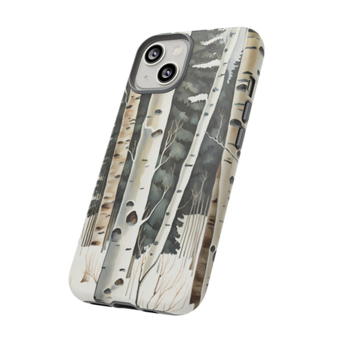 Winter Aspen Trunks - Impact Resistant Phone Case